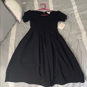 Lularoe black Amelia dress